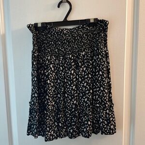 TWIK Size M Elastic Waist High Waist A Line Skirt